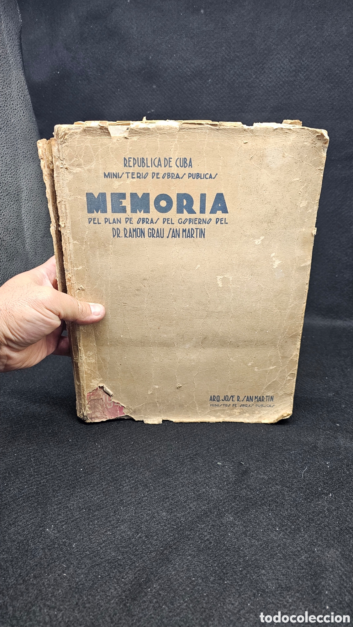 Libros antiguos: Plan de obras de Cuba d&eacute;cada de los 40