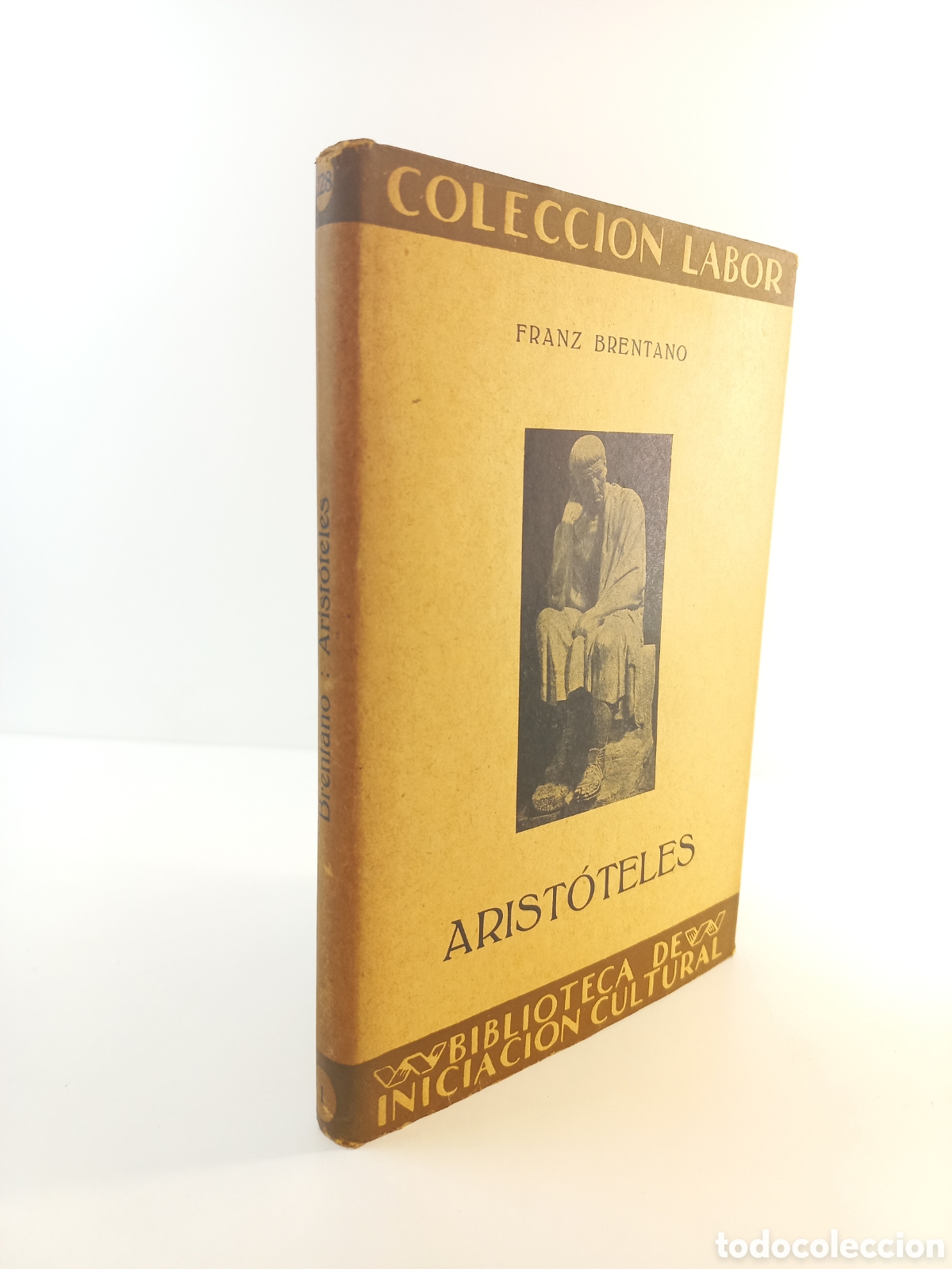 Libros antiguos: Arist&oacute;teles. Bretano. Labor, primera edici&oacute;n, 1930. - Foto 3