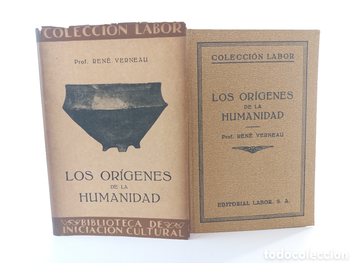 Libros antiguos: Los or&iacute;genes de la humanidad. Rene Verneau.