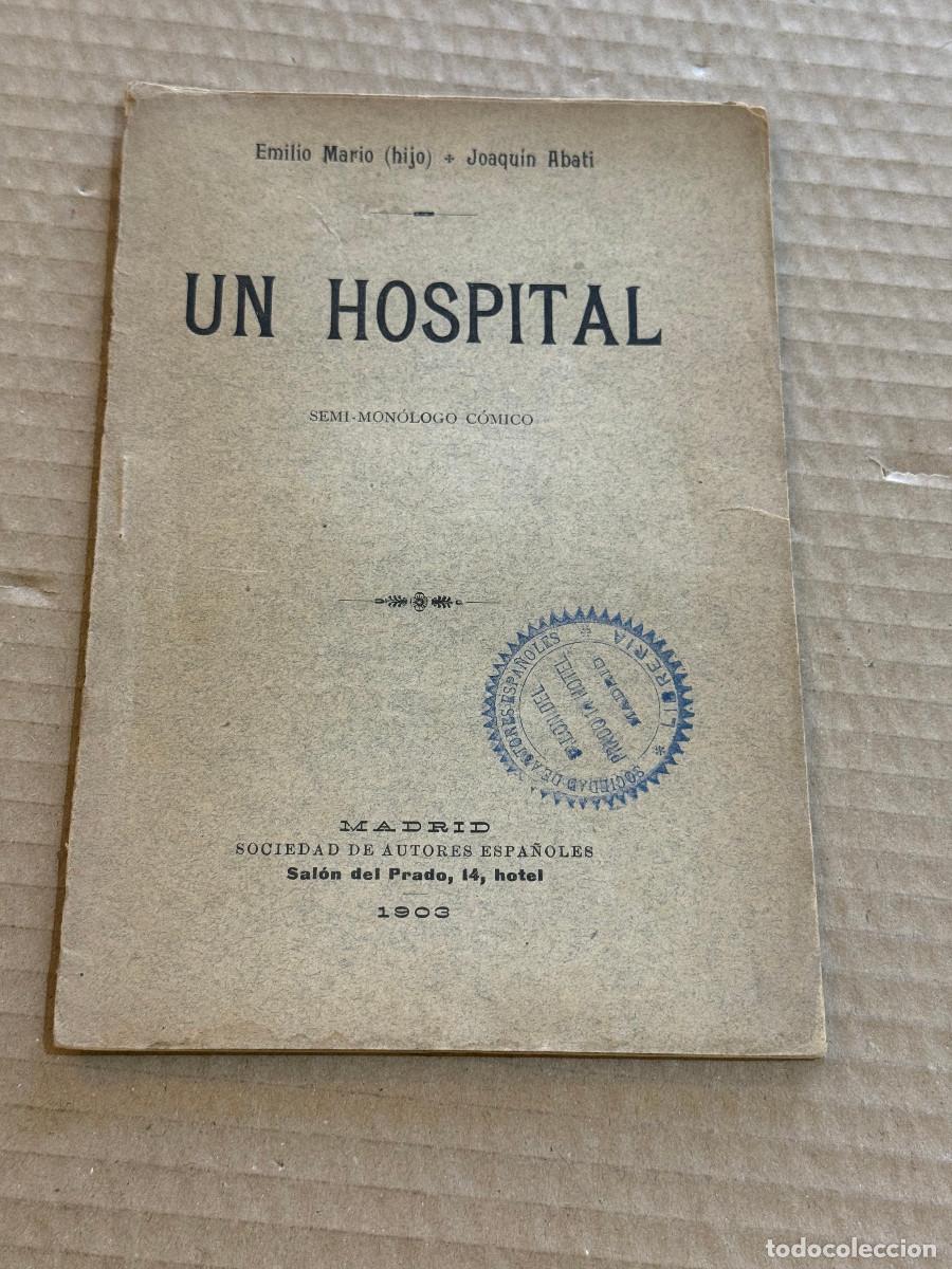 Libros antiguos: EMILIO MARIO / JOAQUIN ABATI / 1&ordf; EDICION / DEDICATORIA / DEDICADO