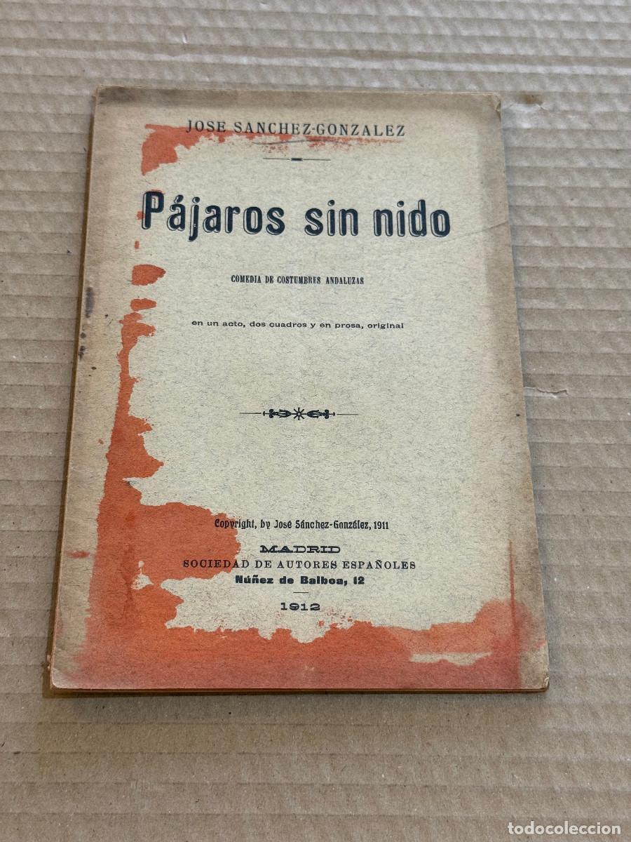 Libros antiguos: JOSE SANCHEZ GONZALEZ / 1&ordf; EDICION / DEDICATORIA / DEDICADO