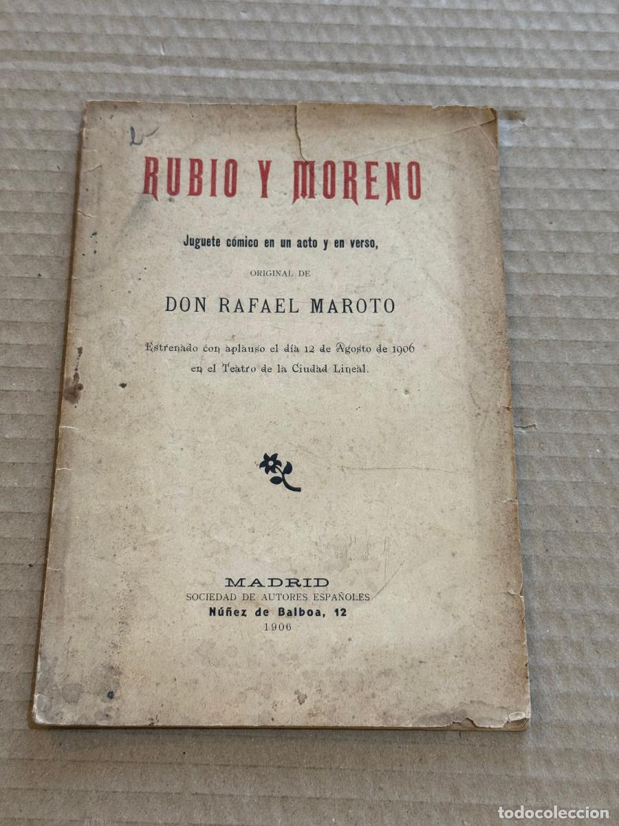 Libros antiguos: RAFAEL MAROTO / 1&ordf; EDICION / DEDICATORIA / DEDICADO