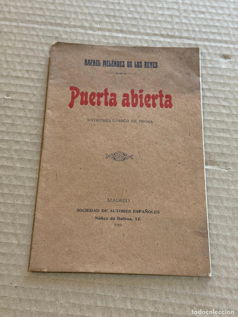 Libros antiguos: RAFAEL MELENDEZ DE LOS REYES / 1&ordf; EDICION / DEDICATORIA / DEDICADO / ANTEQUERA / MALAGA