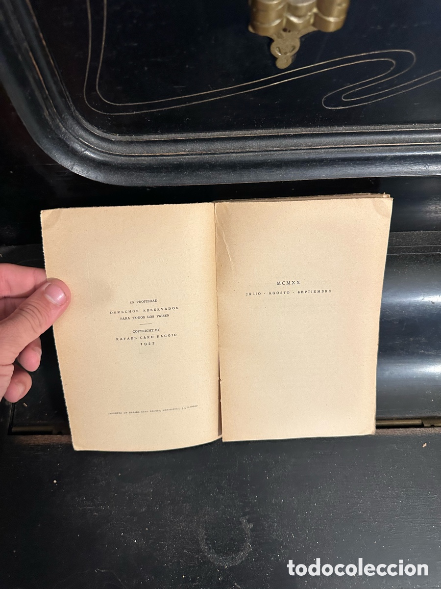 Libros antiguos: ejemplar de Hambre y sed de verdad de Eugenio dOrs - Foto 4