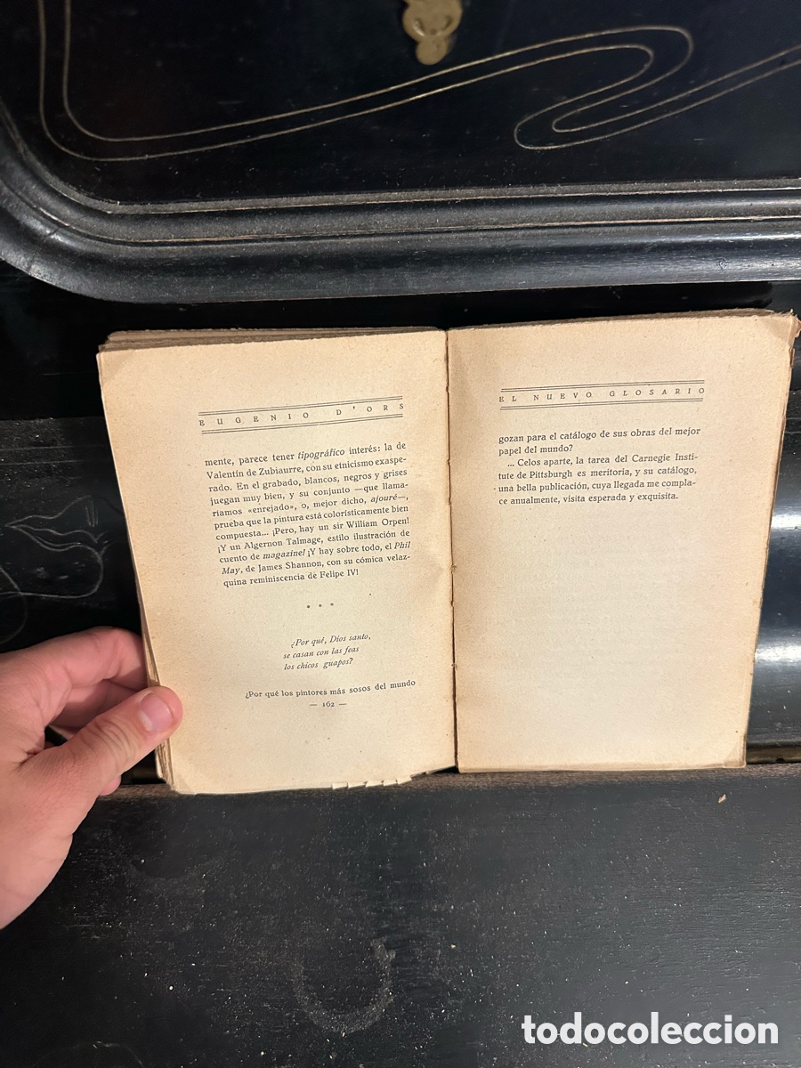 Libros antiguos: ejemplar de Hambre y sed de verdad de Eugenio dOrs - Foto 10