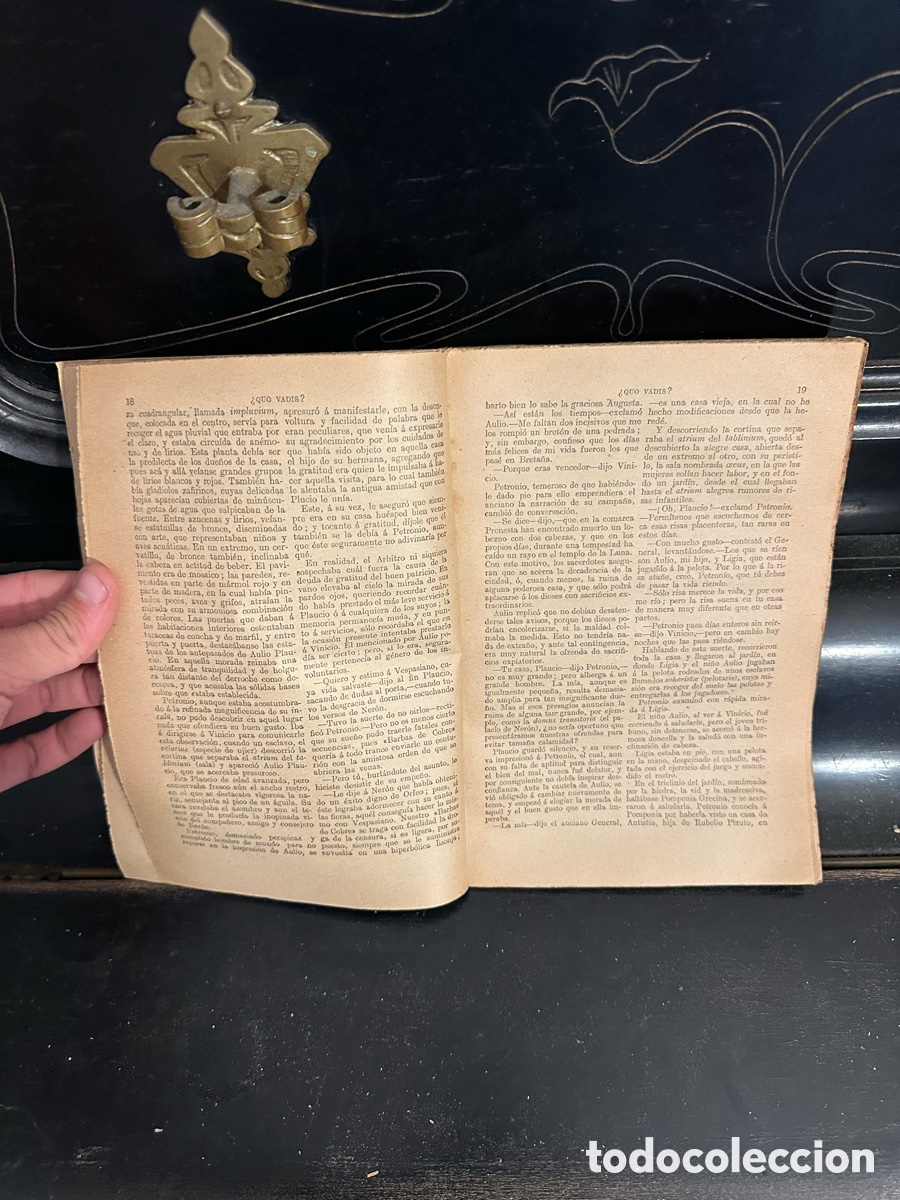 Libros antiguos: libro &rdquo;&iquest;Quo Vadis?&rdquo; de Enrique Sienkiewicz, - Foto 4