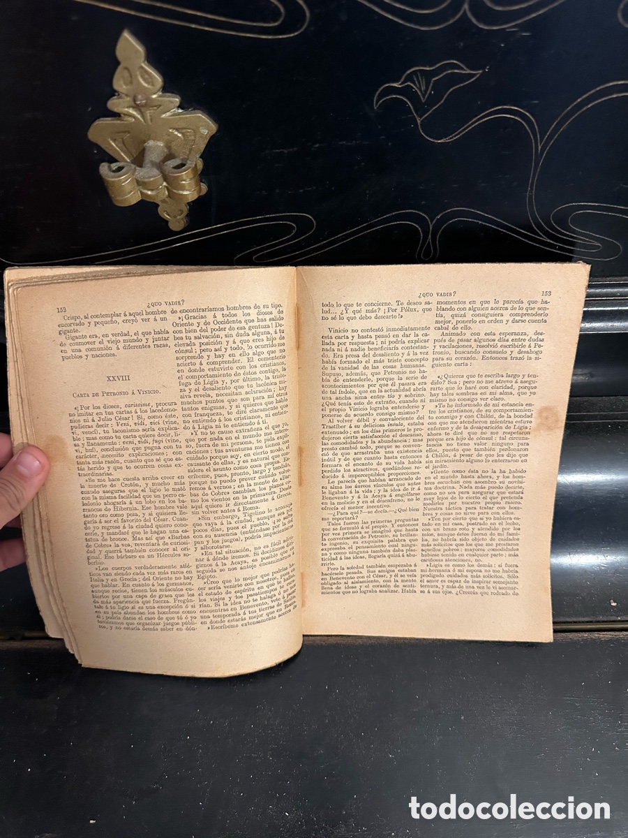 Libros antiguos: libro &rdquo;&iquest;Quo Vadis?&rdquo; de Enrique Sienkiewicz, - Foto 6