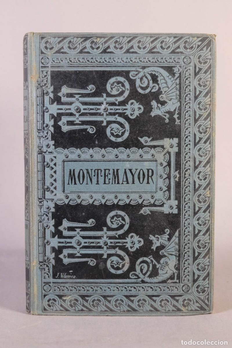 Libros antiguos: LA DIANE DE JORGE DE MONTEMAYOR SEGUID DE LA DIANA ENAMORADA - GASPAR GIL POLO - 1866