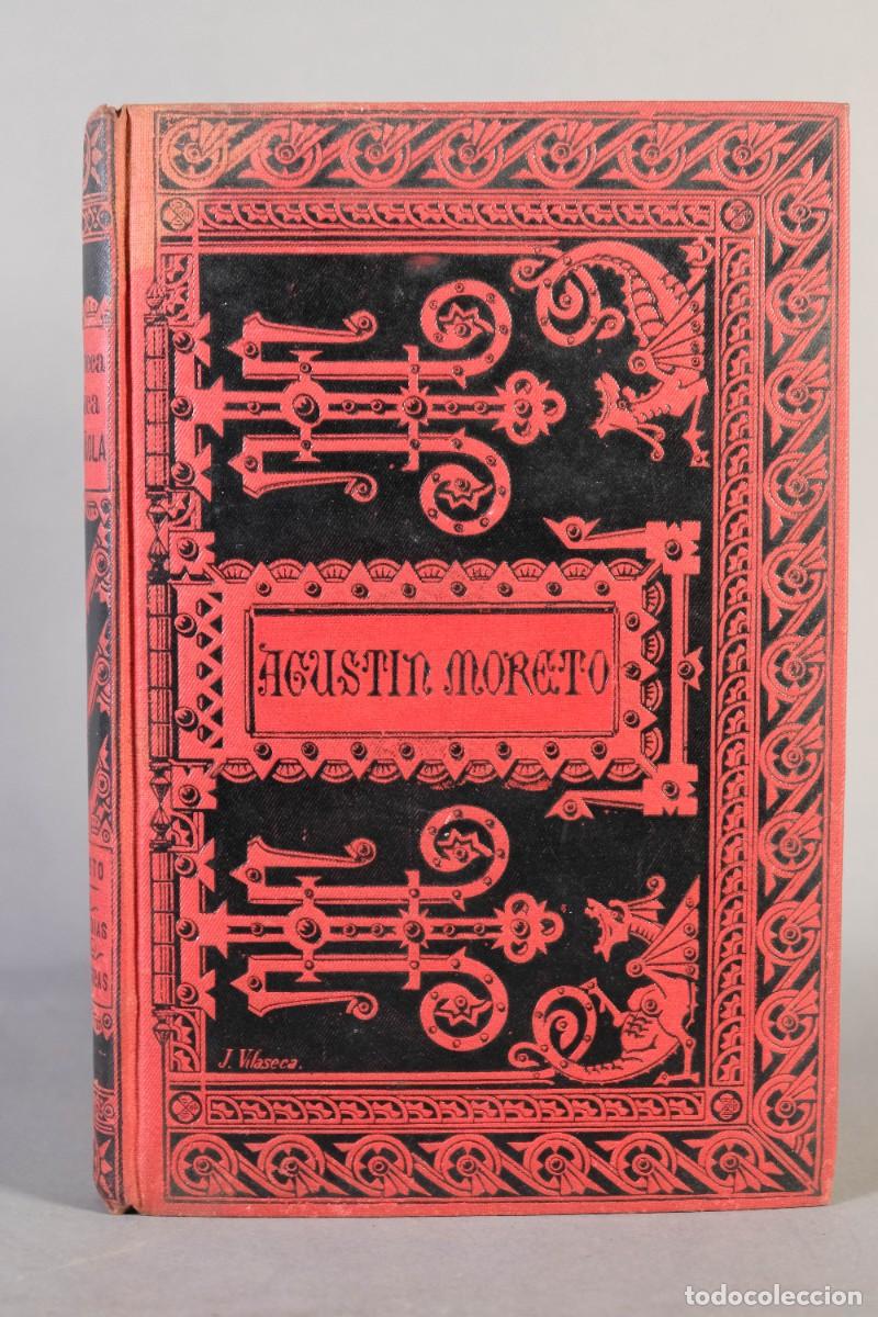 Libros antiguos: COMEDIAS ESCOGIDAS DE D.AGUSTIN MORETO Y CABA&Ntilde;A - BIBLIOTECA CL&Aacute;SICA ESPA&Ntilde;OLA, 1888