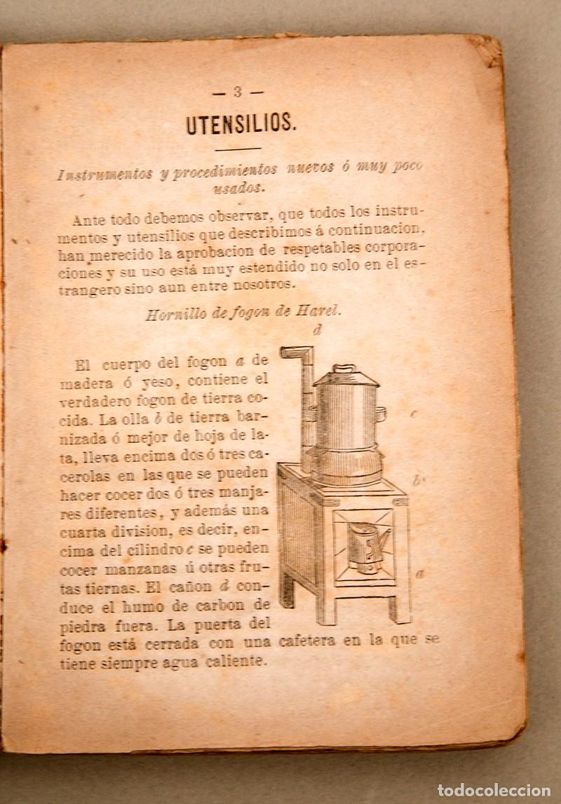 Libros antiguos: MANUAL DEL COCINERO - 1866 - Foto 3