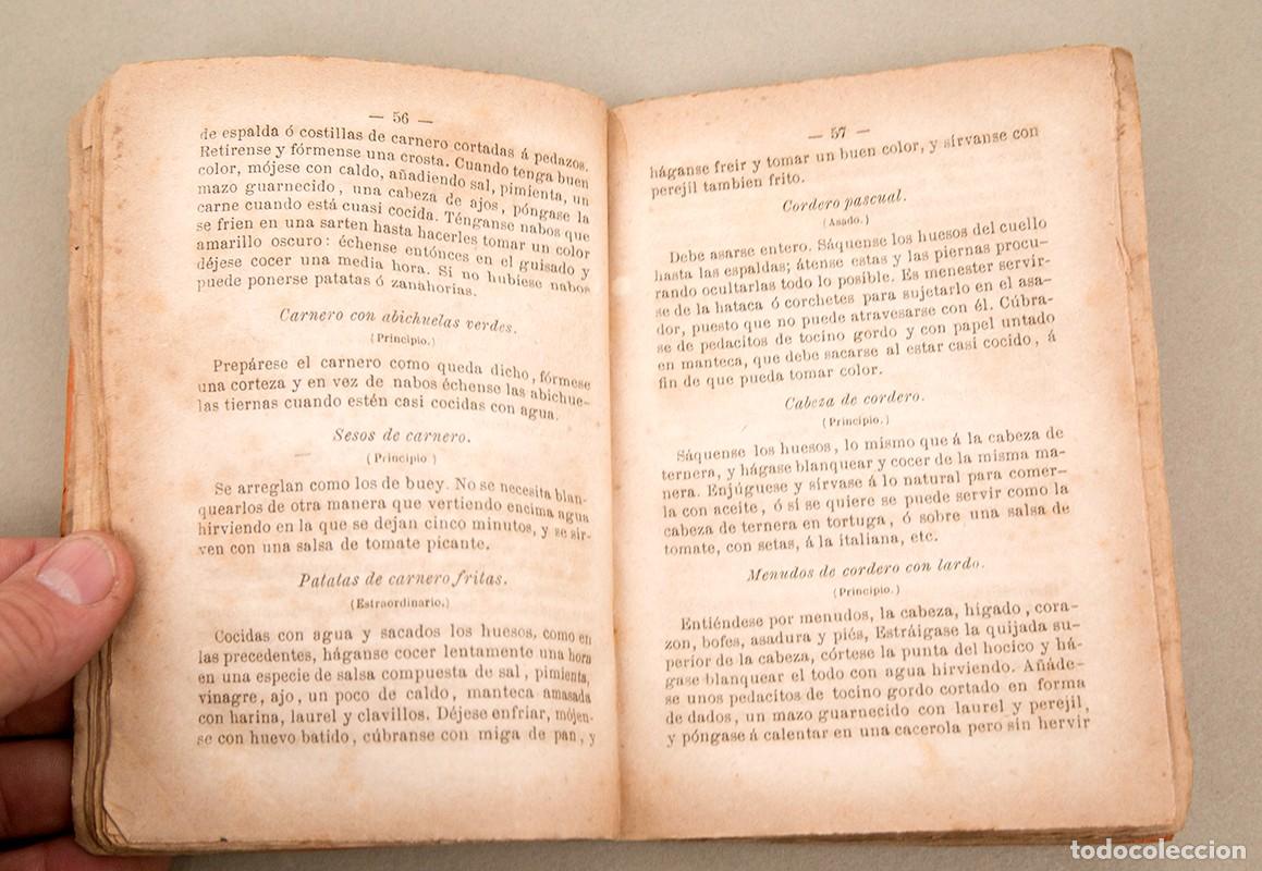 Libros antiguos: MANUAL DEL COCINERO - 1866 - Foto 4