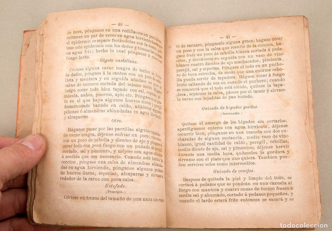 Libros antiguos: MANUAL DEL COCINERO - 1866 - Foto 5