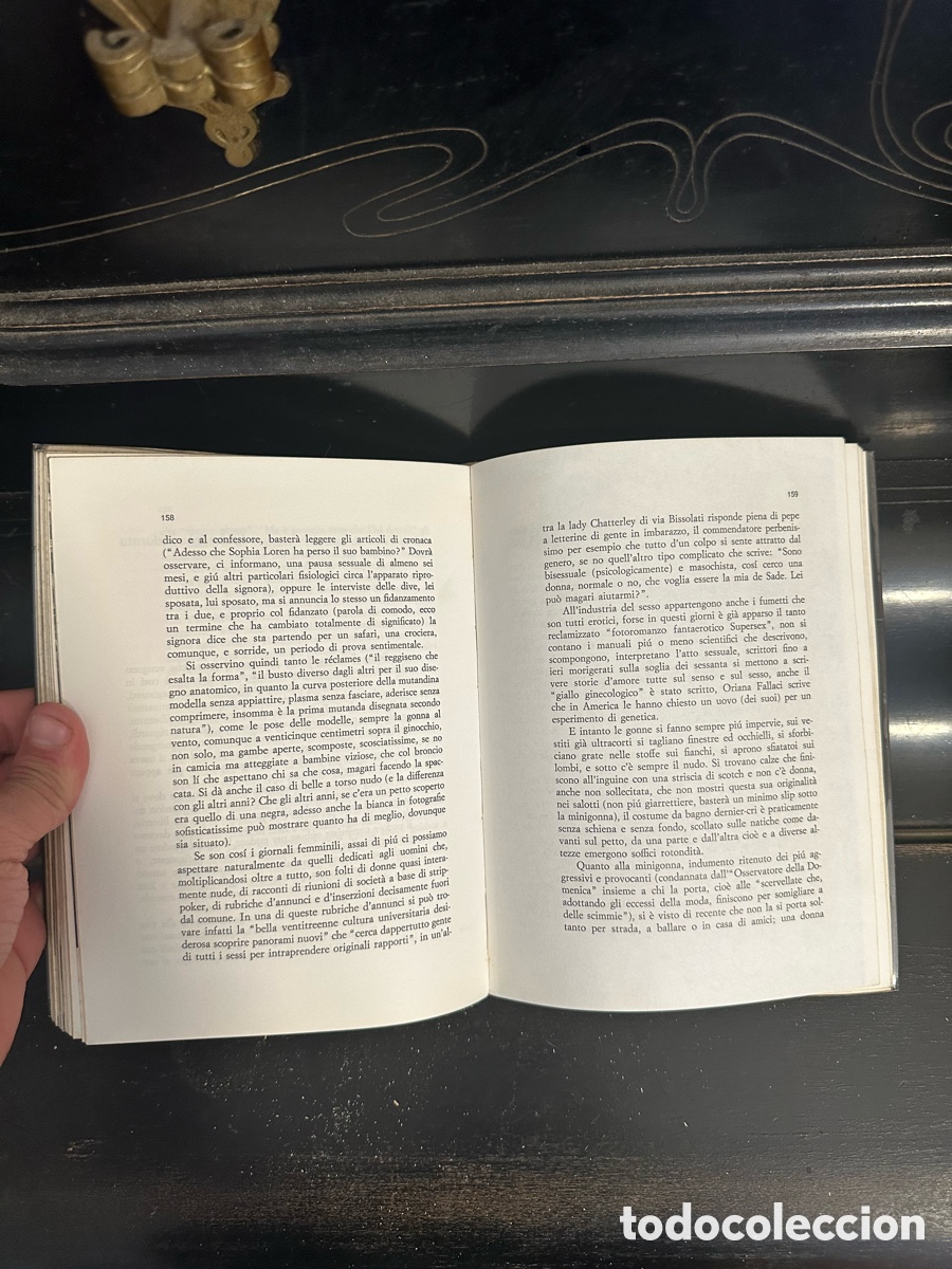 Libros antiguos: libro primera edici&oacute;n de 1968 de &rdquo;Le pervestite - Foto 8
