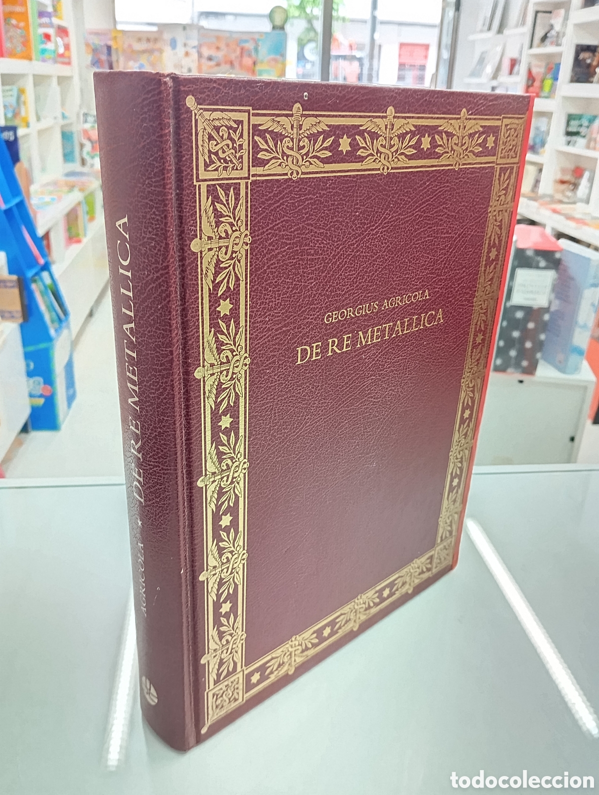 Libros antiguos: 1556 DE RE METALLICA DE LA MINERIA Y LOS METALES POR GEORGIUS AGRICOLA FACS&Iacute;MIL EDICI&Oacute;N NUMERADA