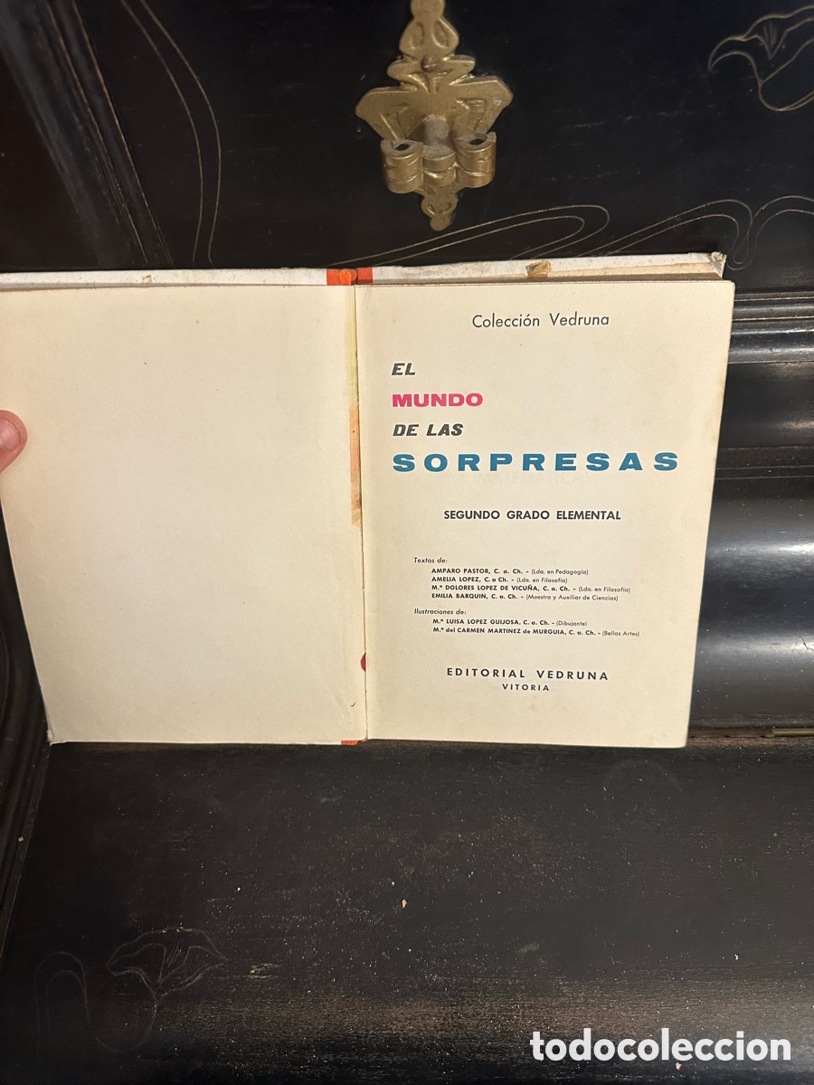 Libros antiguos: libro &rdquo;El Mundo de las Sorpresas&rdquo; - Foto 2
