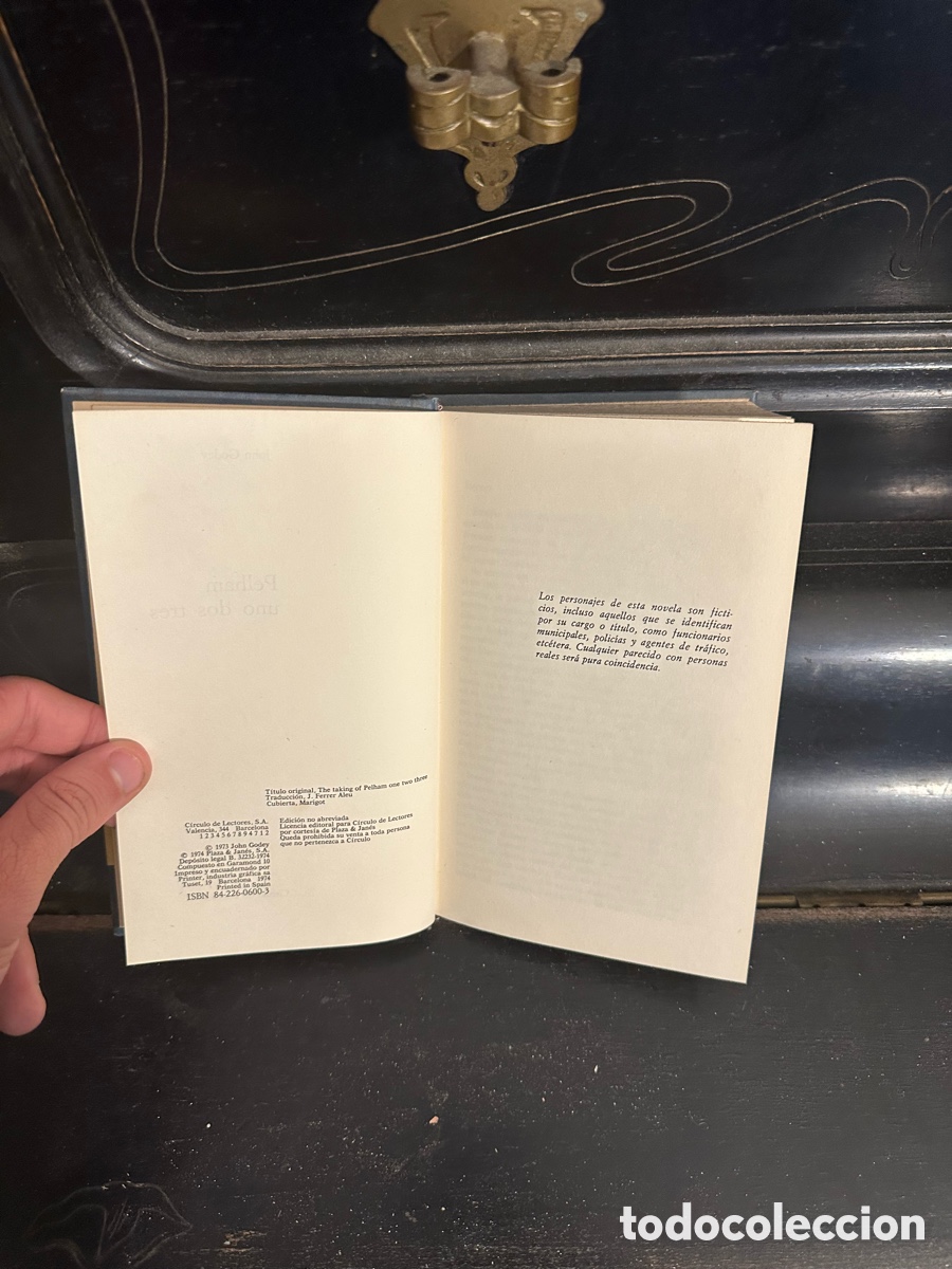 Libros antiguos: PELHAM UNO, DOS, TRES. JOHN GODEY. CIRCULO DE LECTORES. - Foto 3