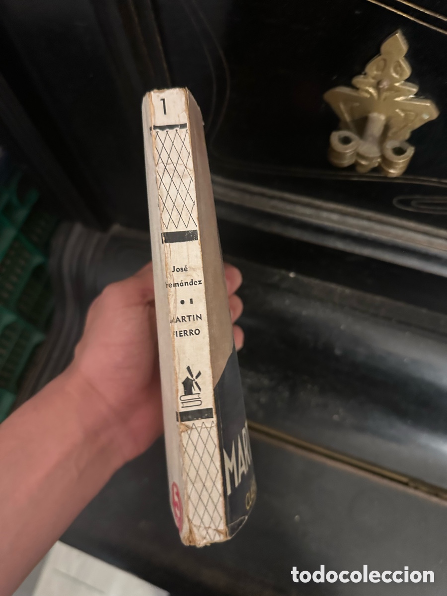 Libros antiguos: libro de Mart&iacute;n Fierro de Jos&eacute; Hern&aacute;ndez, - Foto 10