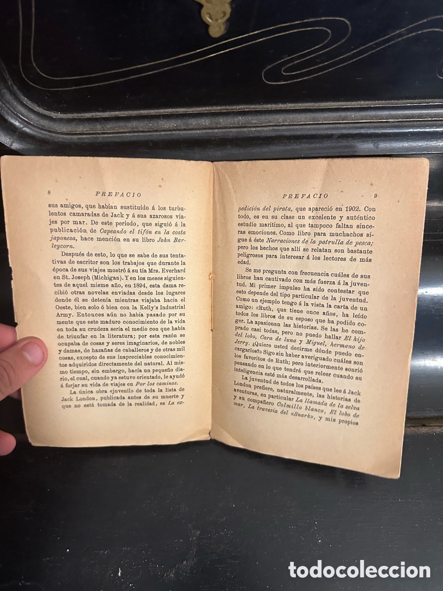 Libros antiguos: ejemplar del libro &rdquo;Valor Holand&eacute;s&rdquo; de Jack London, - Foto 3