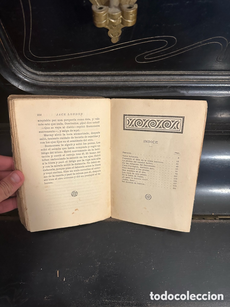 Libros antiguos: ejemplar del libro &rdquo;Valor Holand&eacute;s&rdquo; de Jack London, - Foto 5