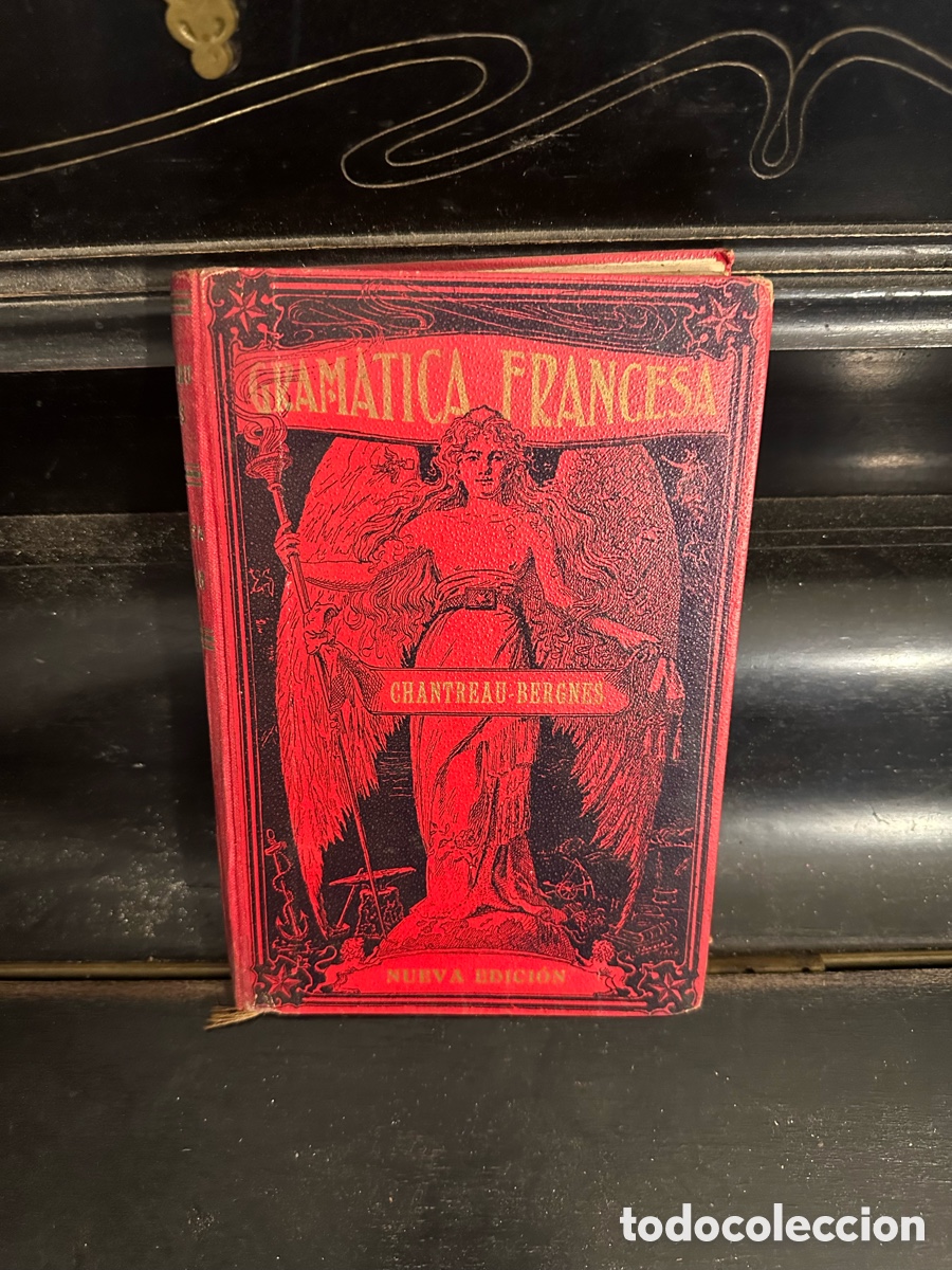 Libros antiguos: ejemplar antiguo de &rdquo;Gram&aacute;tica Francesa&rdquo; por Chantreau-Bergnes