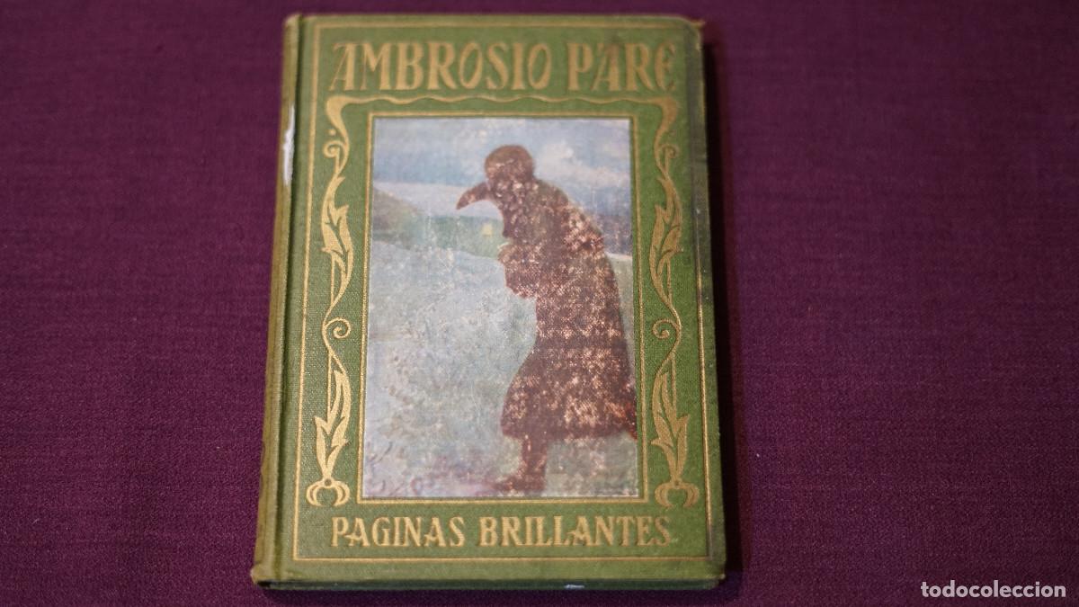 Libros antiguos: Ambrosio Par&eacute; - P&aacute;ginas brillantes - Araluce