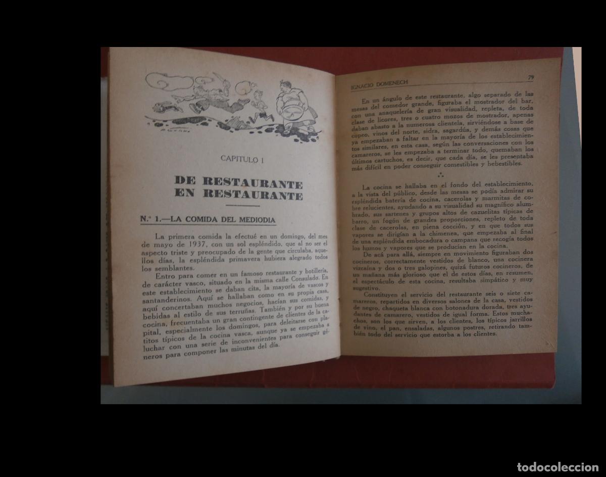 Libros antiguos: Cocina de recursos (Deseo mi comida). Ignacio Domenech - Foto 4