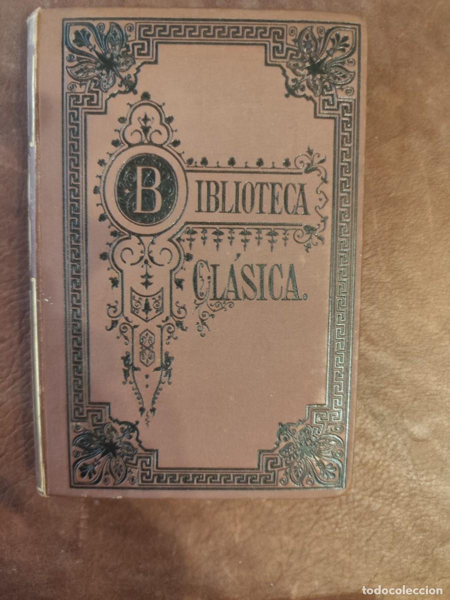 Libros antiguos: Marco Tulio Cicer&oacute;n. OBRAS COMPLETAS. Tomo VIII. EPISTOLAS FAMILIARES. 1885