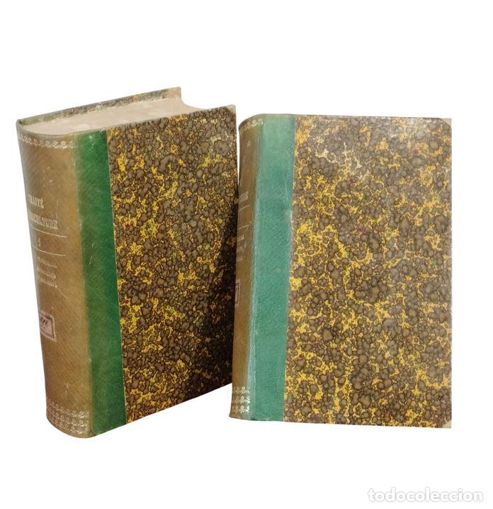 Libros antiguos: TRAIT&Eacute; &Eacute;L&Eacute;MENTAIRE D'AGRICULTURE. J. GIRARDIN & A. DU BREUIL. 2 VOL. PARIS, GARNIER FR&Egrave;RES. 1885.