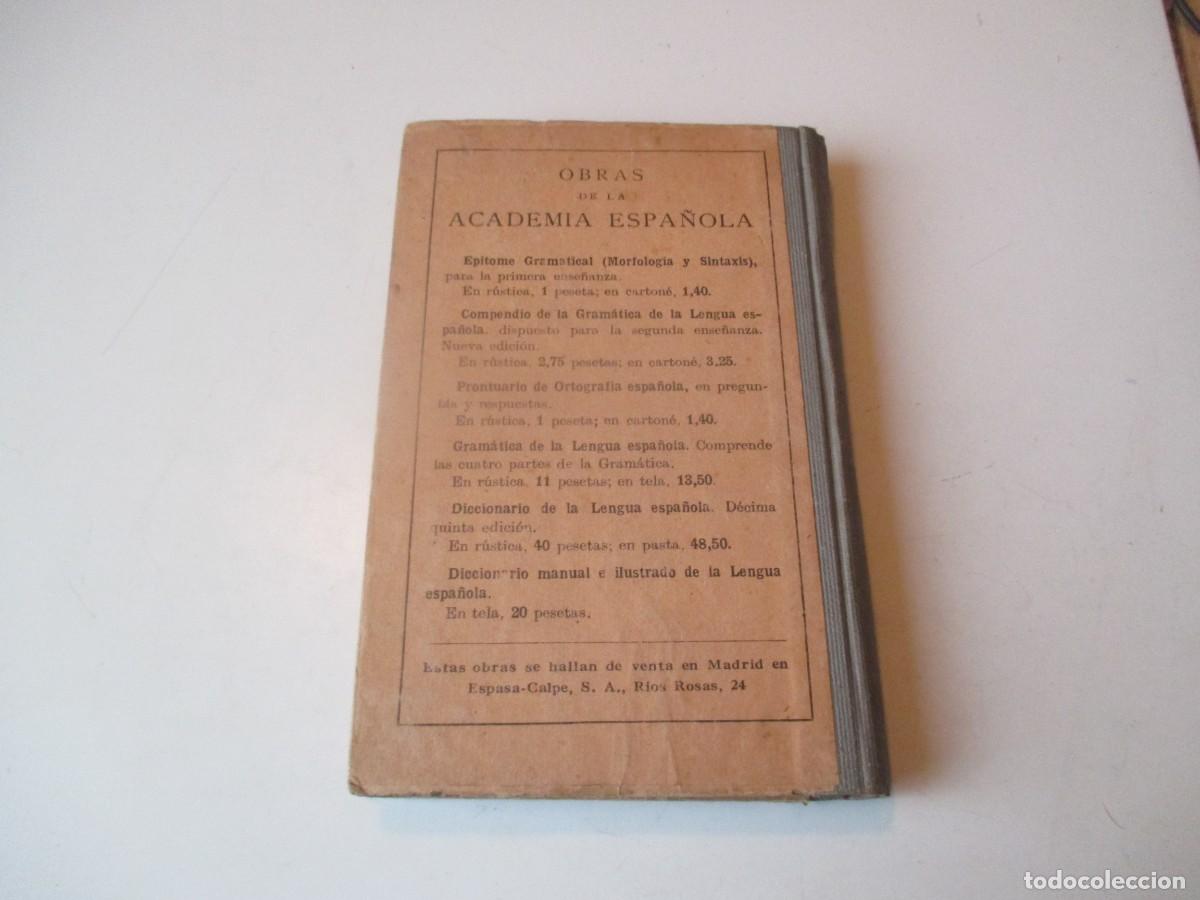 Libros antiguos: Compendio de la gram&aacute;tica de la lengua espa&ntilde;ola W40061 - Foto 4