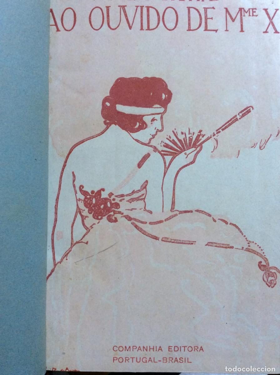 Libros antiguos: J&uacute;lio Dantas - Ao ouvido de Mme X, 3.&ordf; edi&ccedil;&atilde;o