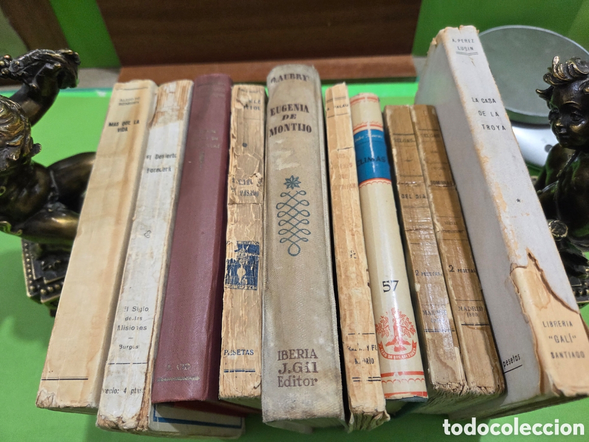 Livres anciens: LOTE DE 10 &rdquo;&rdquo;ANTIGUOS LIBROS DE LITERATURA&rdquo;&rdquo;...DIFERENTES AUTORES Y DIFERENTES EDITORIALES...