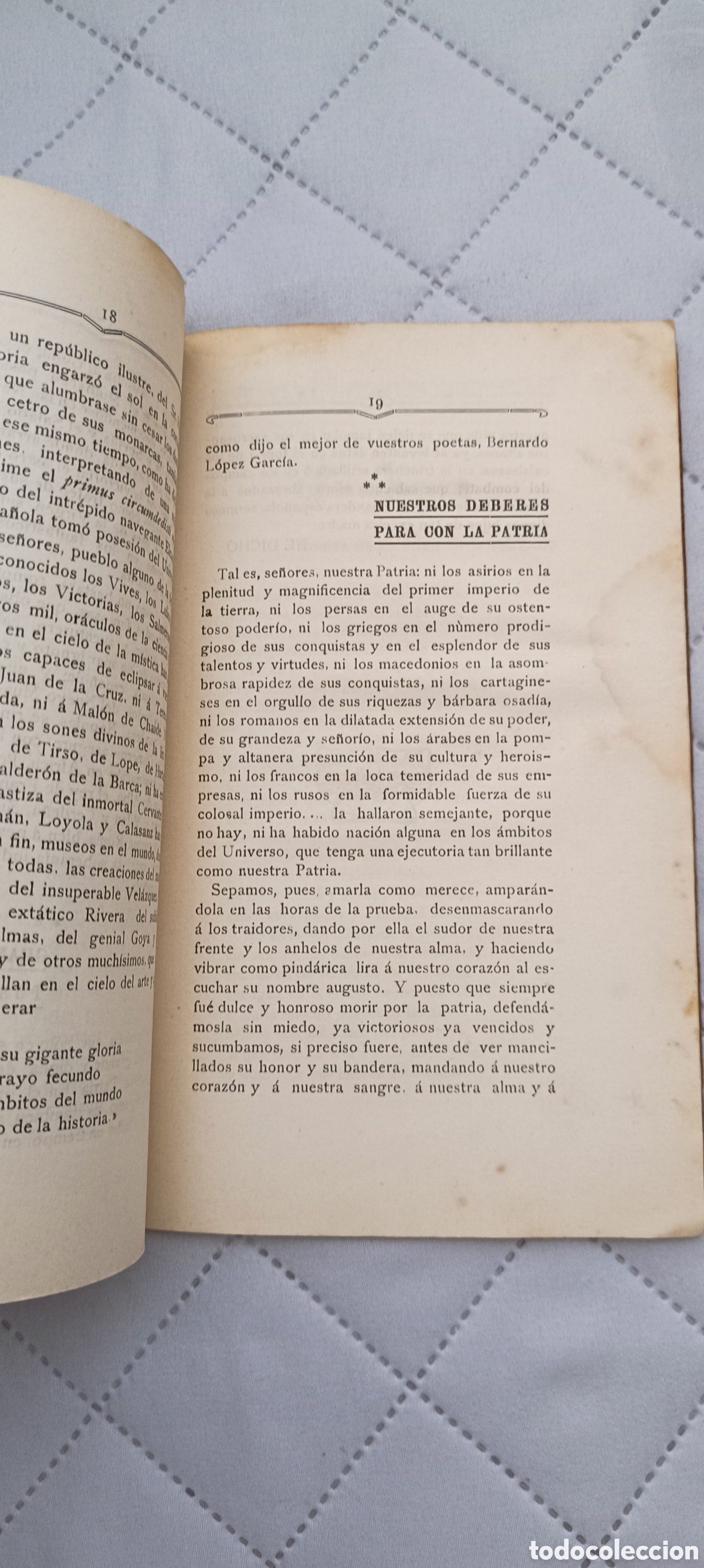 Libros antiguos: Libro trabajos literarios &Uacute;beda 1912. - Foto 4