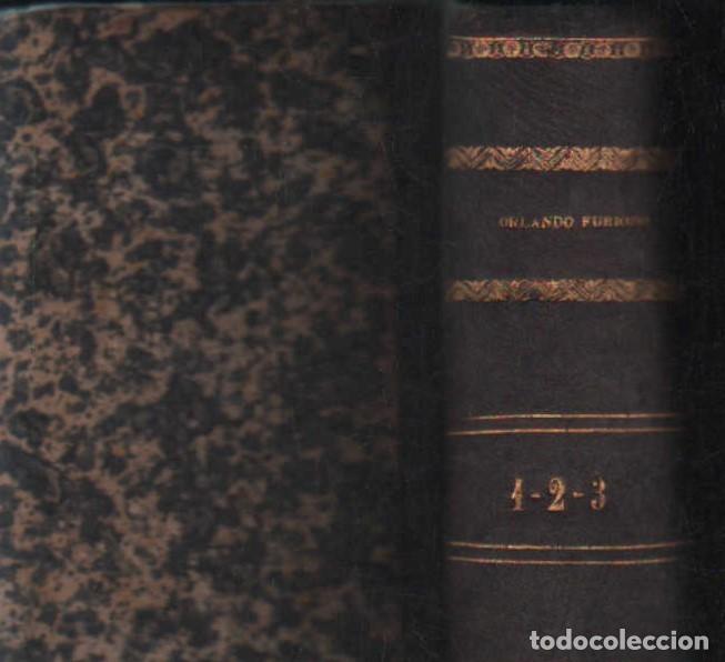 Libros antiguos: ORLANDO FURIOSO (3 TOMOS EN UN VOLUMEN). ARIOSTO, LUDOVICO. A-LESP-1155
