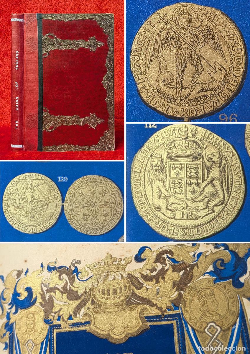 Livros antigos: ❤️️A&Ntilde;O 1846 - MONEDAS INGLESAS Y ROMANAS -270 GRABADOS ILUMINADOS DE MONEDAS -NUMISM&Aacute;TICA -1&ordf;EDICI&Oacute;N