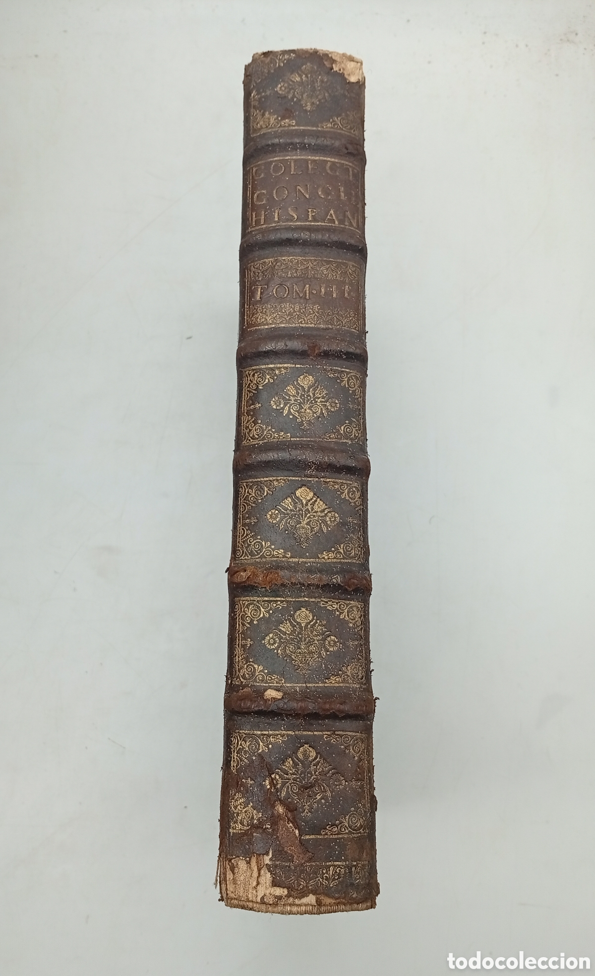 Libros antiguos: Collecto maxima conciliorum Hispanae 1694