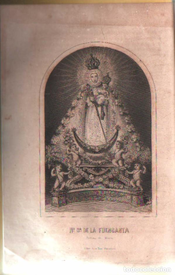 Libros antiguos: NUESTRA SE&Ntilde;ORA DE LA FUENSANTA EN MURCIA. A-LMUR-051
