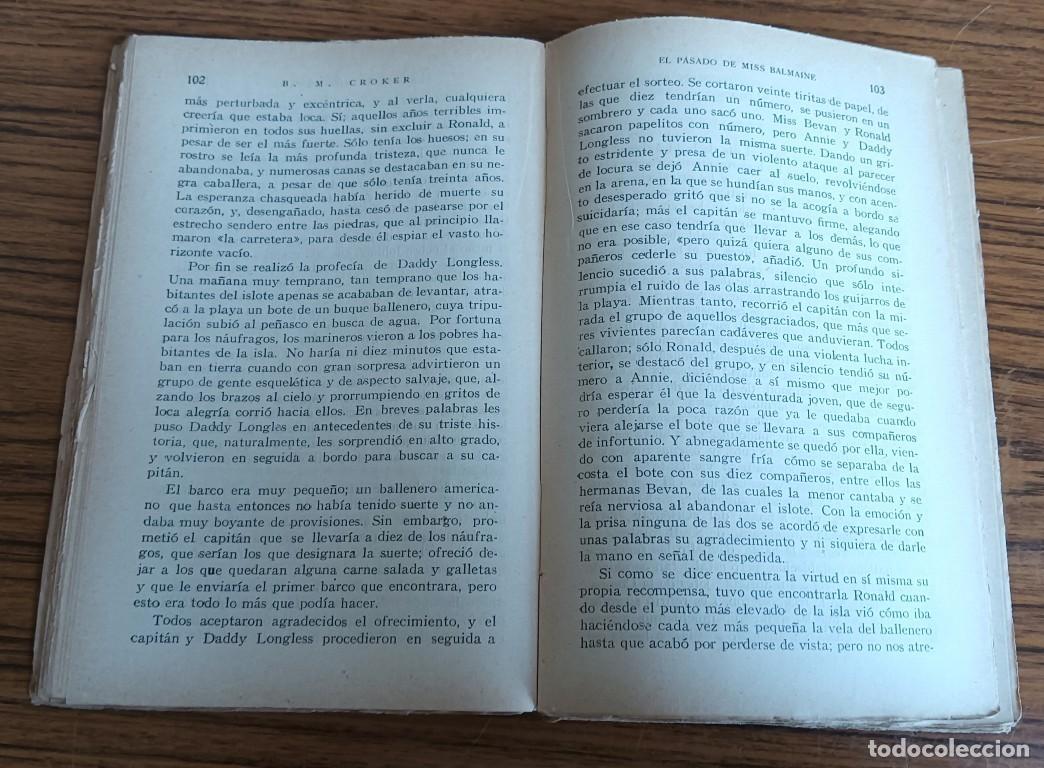 Libros antiguos: EL PASADO DE MIS BALMAINE - B. M. Croker - Foto 7