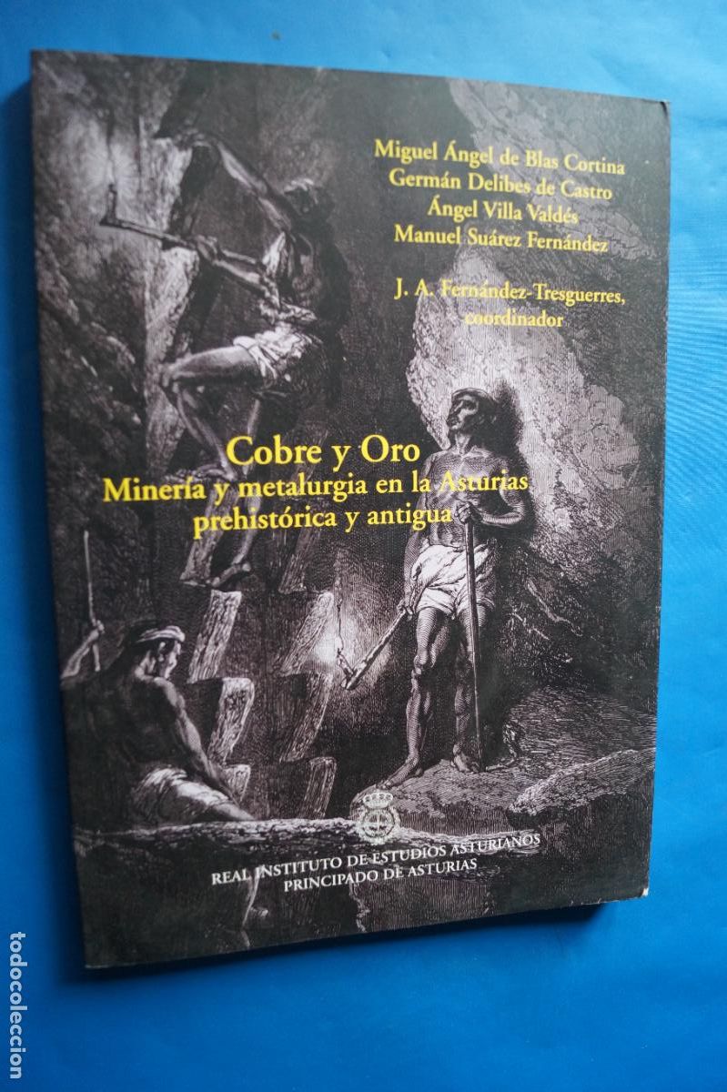 Libros antiguos: COBRE Y ORO. MINERIA Y METALURGIA EN LA ASTURIAS PREHISTORICA Y ANTIGUA. VV.AA
