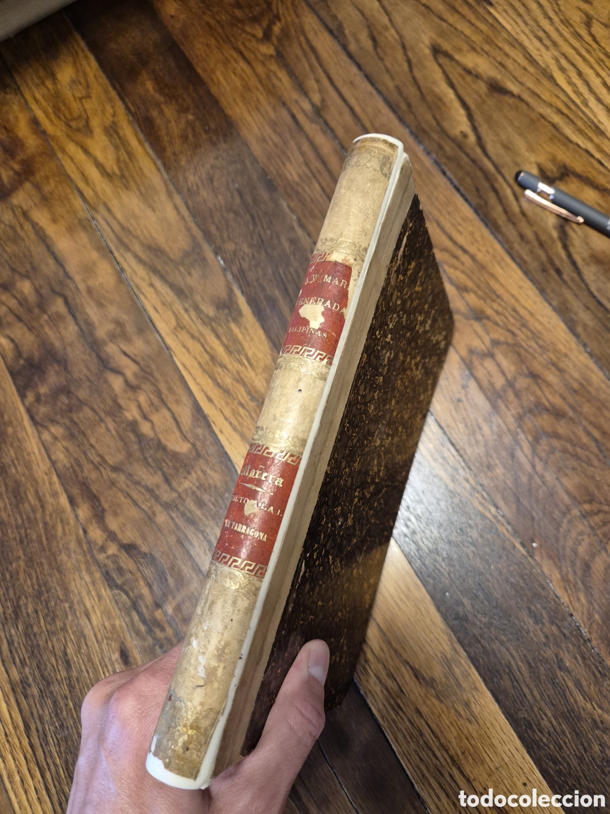 Libros antiguos: LA VIRGEN MAR&Iacute;A VENERADA EN SUS IM&Aacute;GENES FILIPINAS. EDITADO EN MANILA EN 1904.
