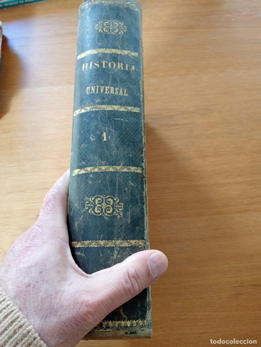 Libros antiguos: A&Ntilde;O 1875. HISTORIA UNIVERSAL N.&ordm; 1. MANUEL RODR&Iacute;GUEZ. CARTON&Eacute;. TAPAS DURAS. MU&Ntilde;OZ Y REIG.