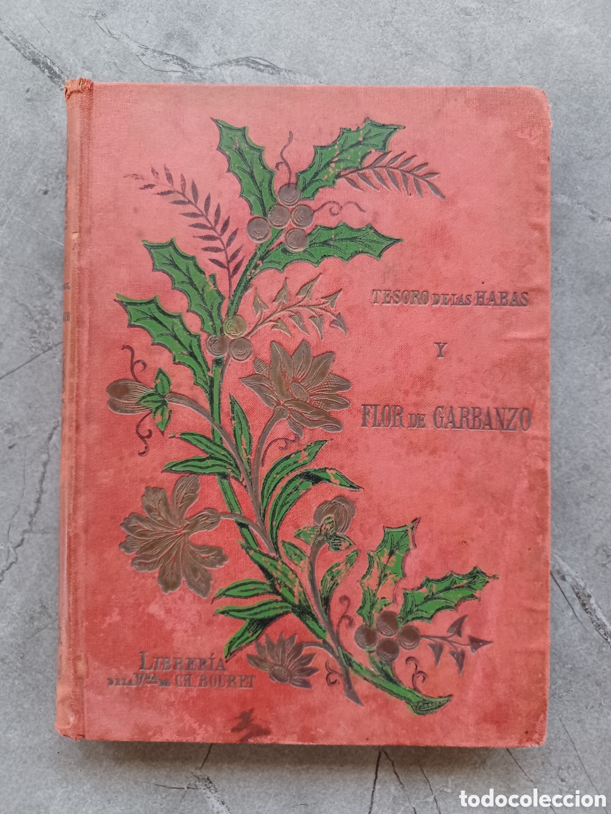 Libros antiguos: Charles Nodier,Tesoro de las habas y flor de garbanzo, librer&iacute;a de la viuda de CH. Bouret.