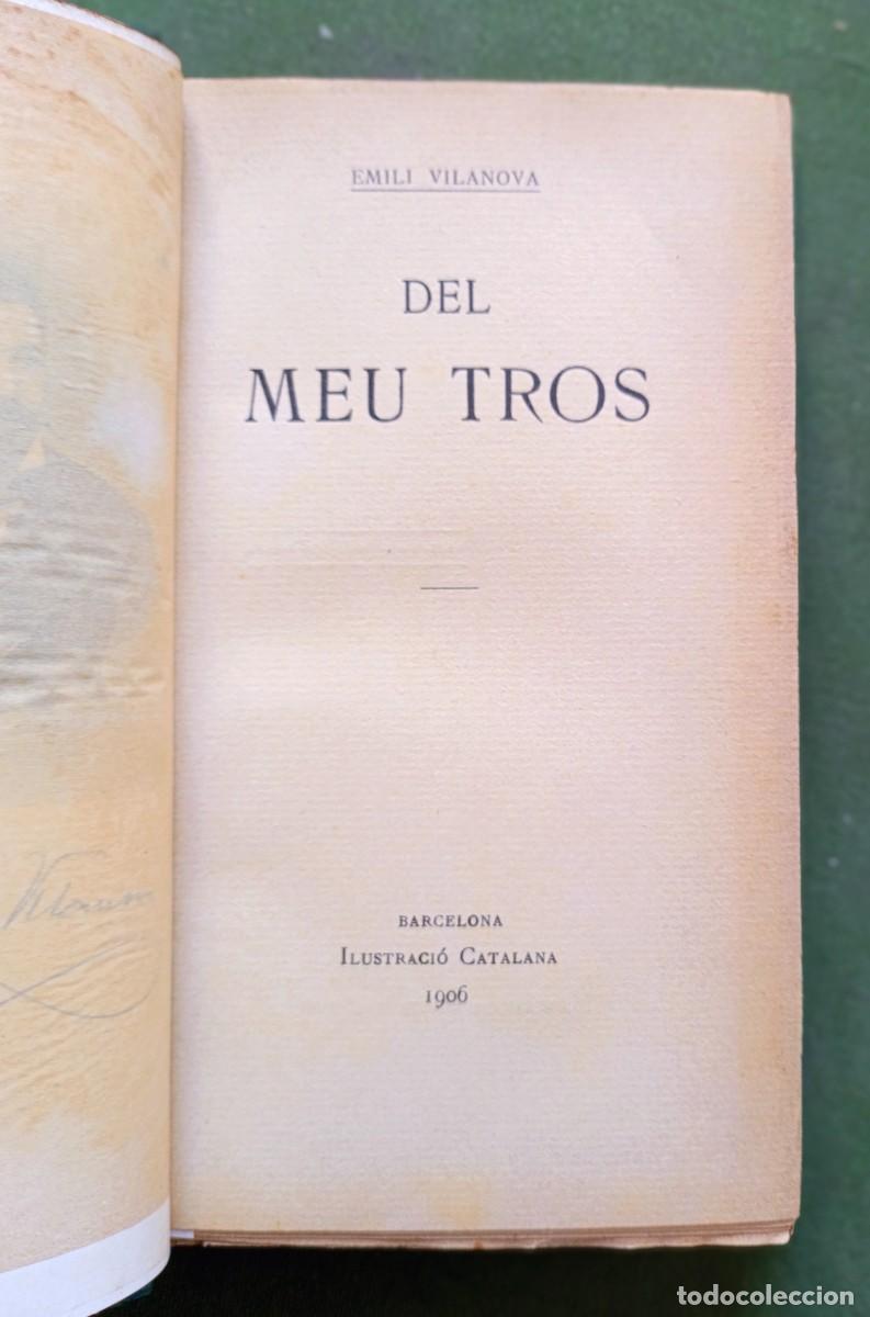 Libros antiguos: OBRES COMPLETES - EMILI VILANOVA - COMPLET EN 12 Vol. - 1906 - Foto 5