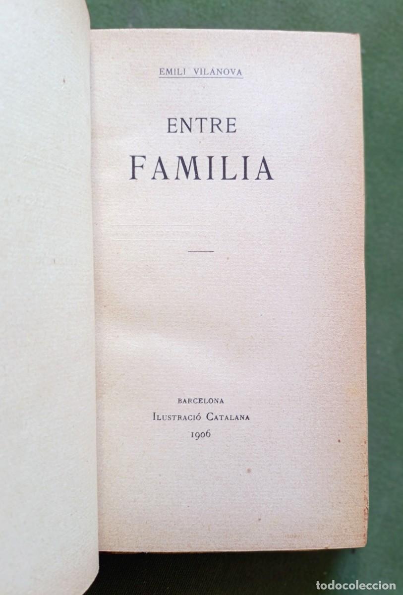 Libros antiguos: OBRES COMPLETES - EMILI VILANOVA - COMPLET EN 12 Vol. - 1906 - Foto 7
