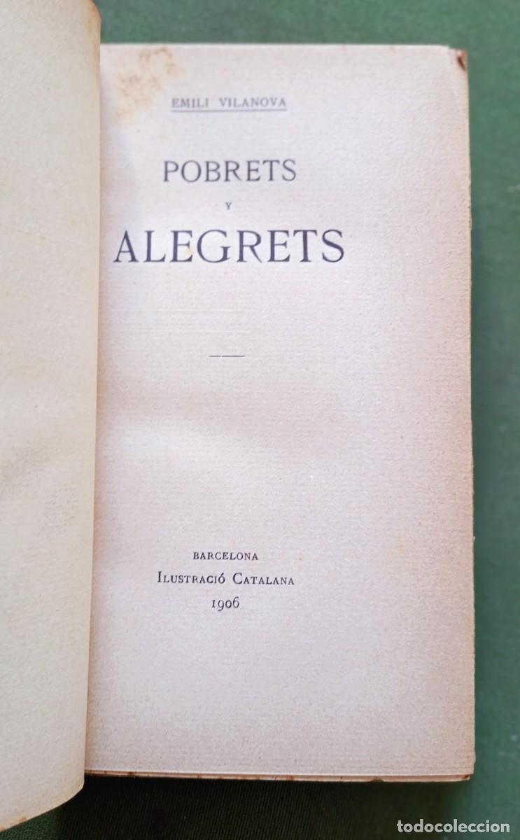 Libros antiguos: OBRES COMPLETES - EMILI VILANOVA - COMPLET EN 12 Vol. - 1906 - Foto 10