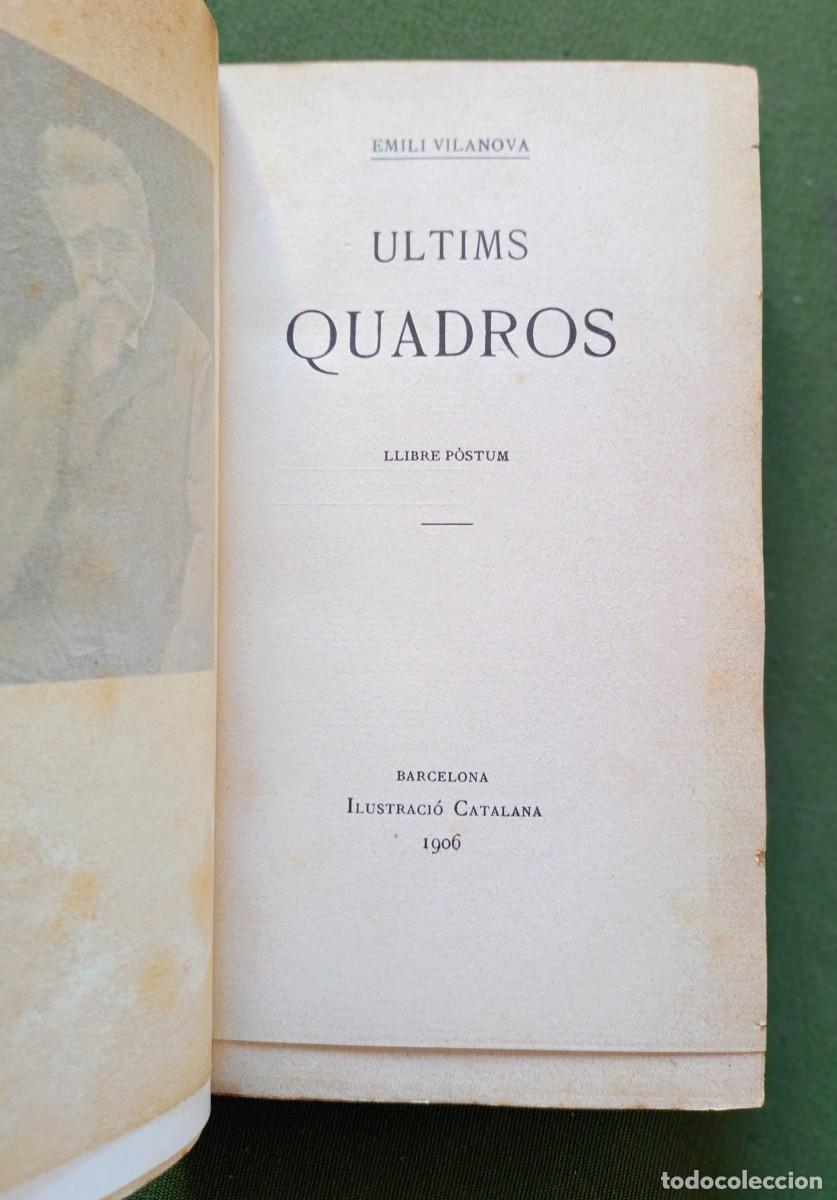 Libros antiguos: OBRES COMPLETES - EMILI VILANOVA - COMPLET EN 12 Vol. - 1906 - Foto 14