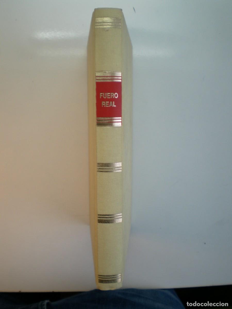 Libros antiguos: FUERO REAL DEL REY DON ALFONSO EL SABIO. C&oacute;dice del Escorial