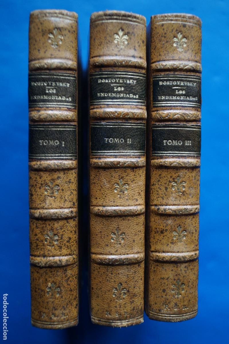 Libros antiguos: LOS ENDEMONIADOS. FEDOR DOSTOYEVSKY. 1924