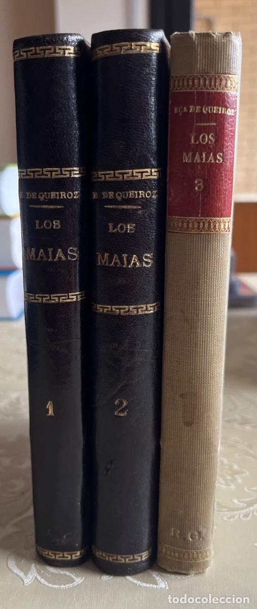 Libros antiguos: Eca de Queiroz, Jos&eacute; Mar&iacute;a.- Los Maias (3 vols.)