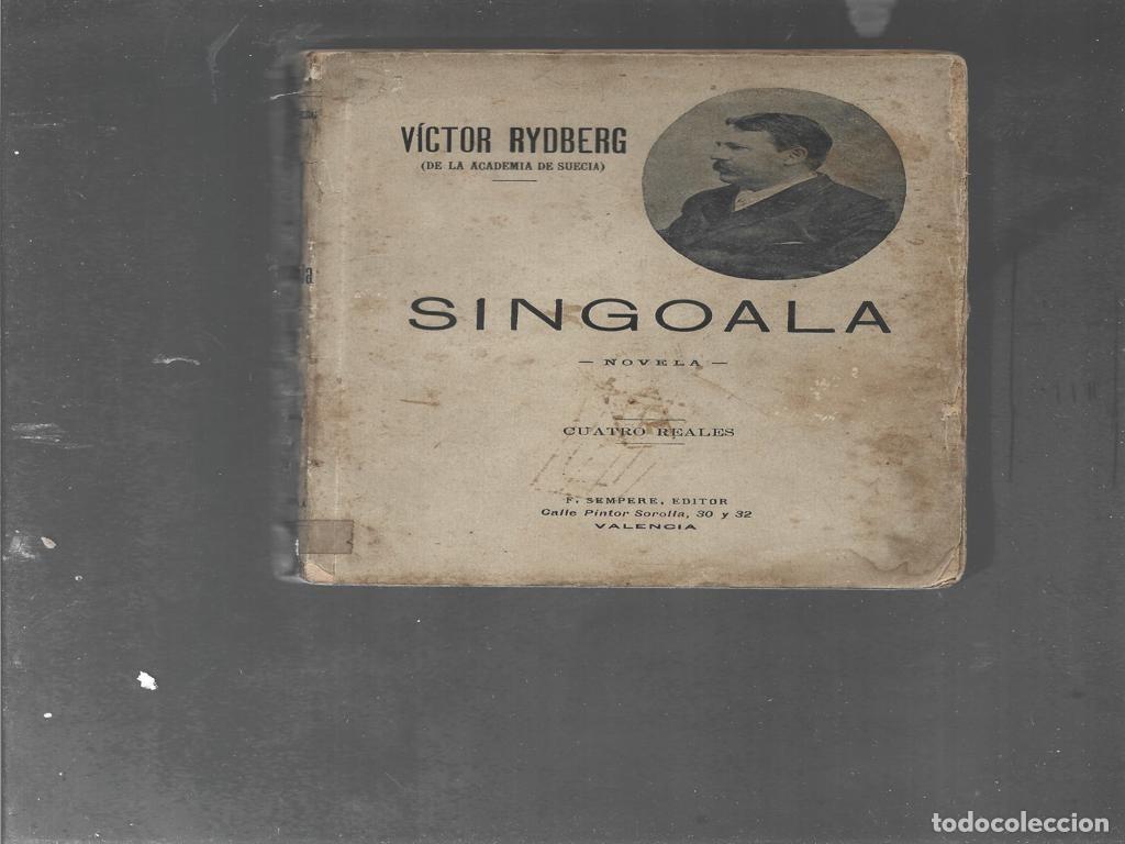 Libros antiguos: RYDBERG, SINGOALA novela sueca, Sempere y Cia