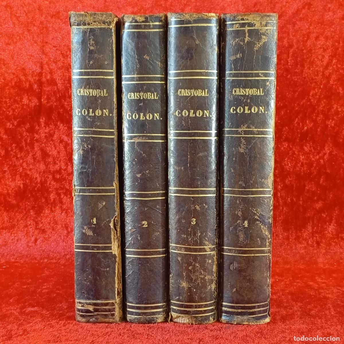 Libros antiguos: CRIST&Oacute;BAL COLON - DESCUBRIMIENTO DE LAS AMERICAS POR ALFONSO DE LAMARTINE - 1876 - MADRID / 3654